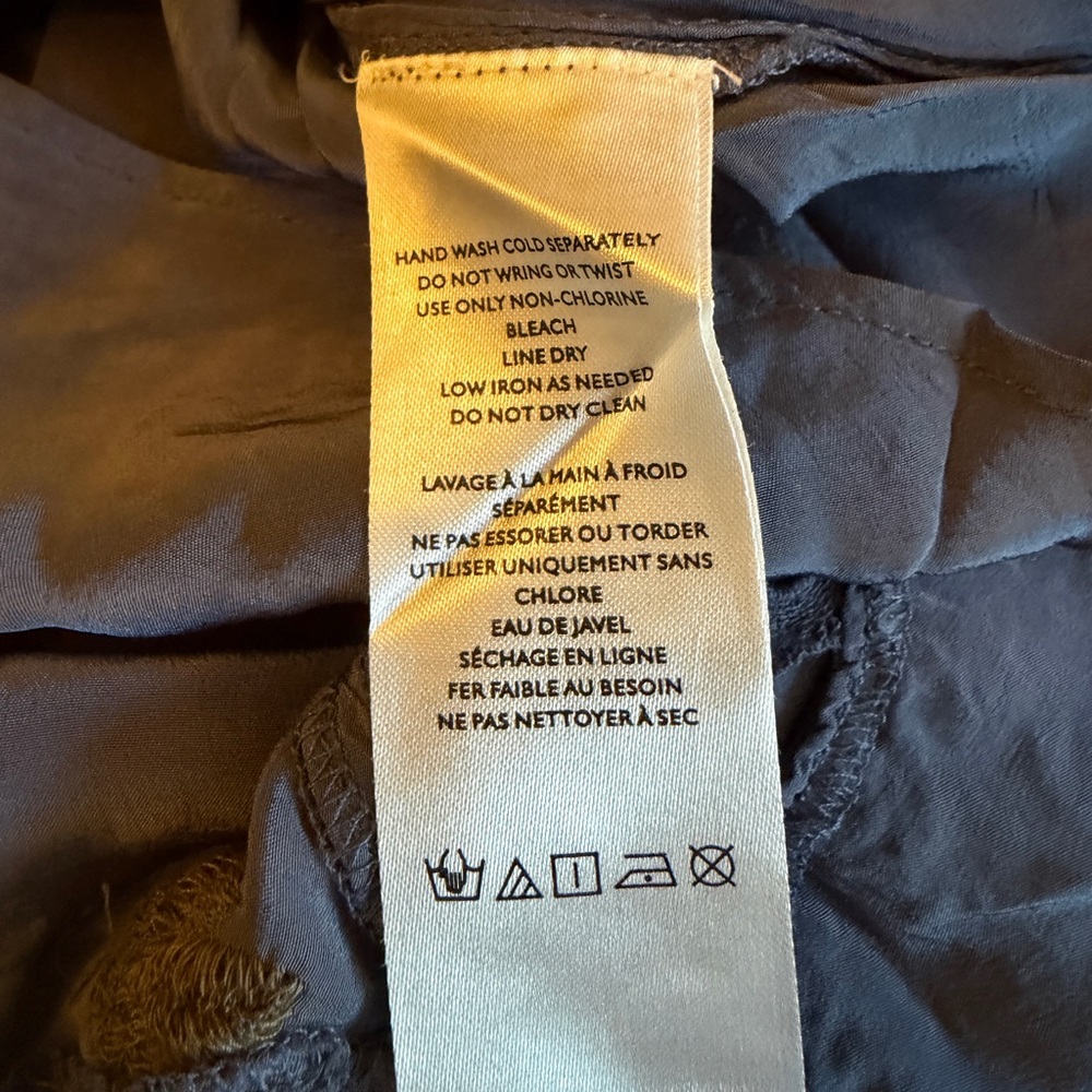 New Free People Bali Santa Cruz Ruffle Blue Floral Embroidered Maxi Dress M - Picture 16 of 16